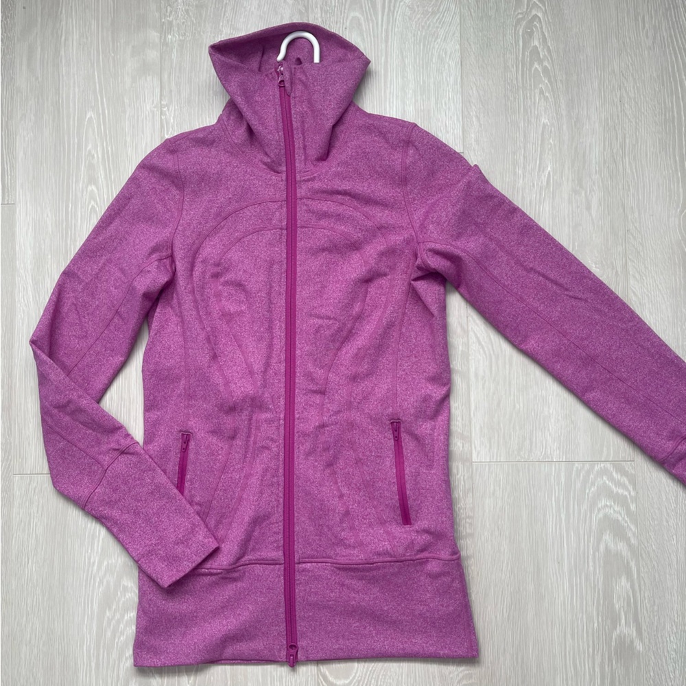 Lululemon In Stride Jacket Purple Ultra Violet size 4 - Picture 2 of 16